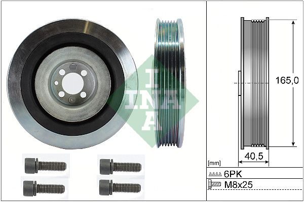 Шків колінвалу SCHAEFFLER INA 544008020 - zapix