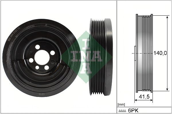 Шків колінвалу SCHAEFFLER INA 544016310 - zapix