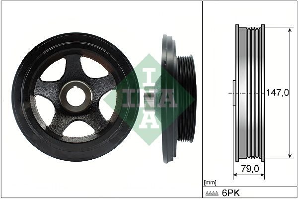 Шків колінвалу SCHAEFFLER INA 544014210 - zapix