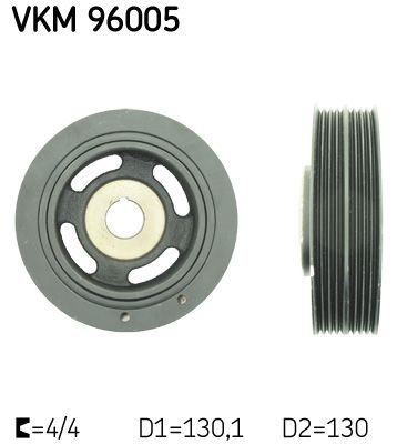 Шків колінвалу SKF VKM96005 - zapix