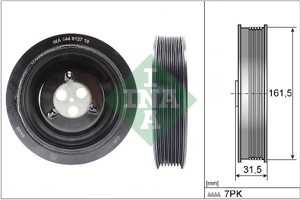 Шків колінвалу SCHAEFFLER INA 544012710 - zapix