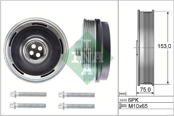 Шків колінвалу SCHAEFFLER INA 544016920 - zapix