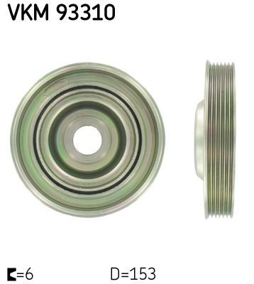 Шків колінвалу SKF VKM93310 - zapix