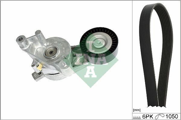 Комплект поліклинових ременів SCHAEFFLER INA 529046810 - zapix