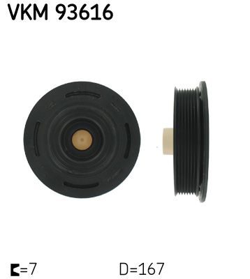Шків колінвалу SKF VKM93616 - zapix