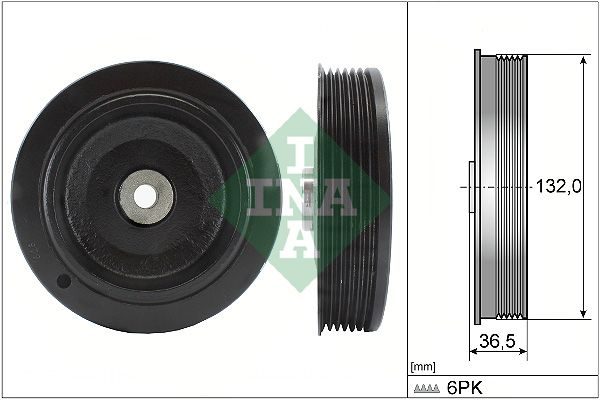 Шків колінвалу SCHAEFFLER INA 544000710 - zapix