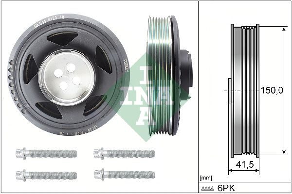 Шків колінвалу SCHAEFFLER INA 544012920 - zapix