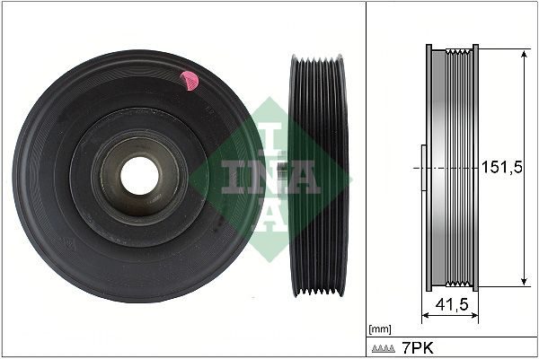 Шків колінвалу SCHAEFFLER INA 544008810 - zapix