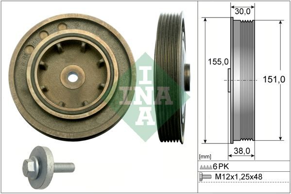 Шків колінвалу SCHAEFFLER INA 544010120 - zapix