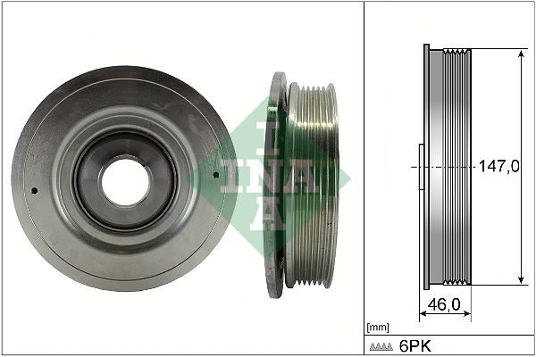 Шків колінвалу SCHAEFFLER INA 544009410 - zapix
