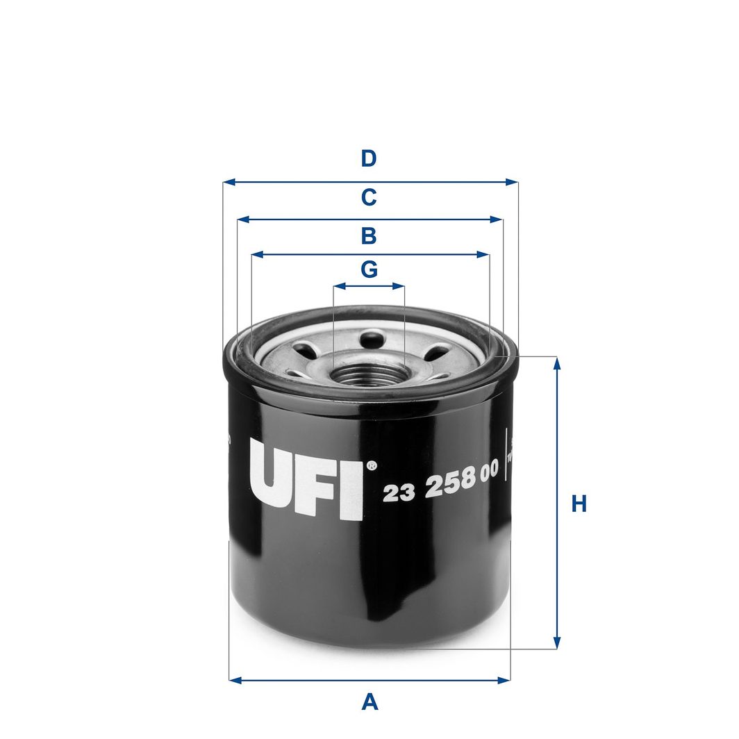 Оливний фільтр UFI 2325800 - zapix