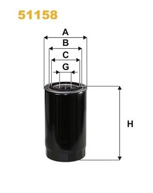 Оливний фільтр WIX FILTERS 51158 - zapix