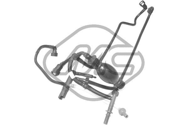 Трубка обратки форсунок METALCAUCHO 92007 - zapix