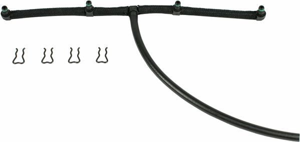 Трубка обратки форсунок METZGER 0840021 - zapix