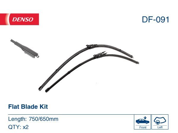 Щітка склоочисника DENSO DF091 - zapix