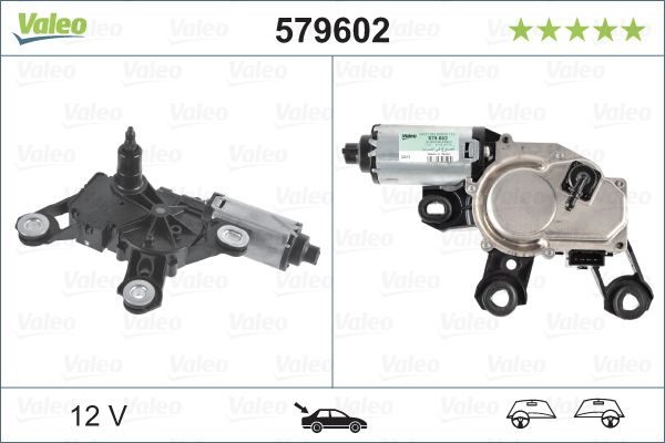 Двигун склоочисника VALEO 579602 - zapix