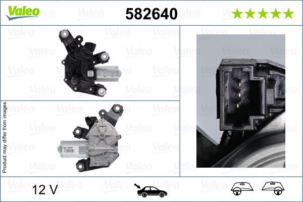 Двигун склоочисника VALEO 582640 - zapix