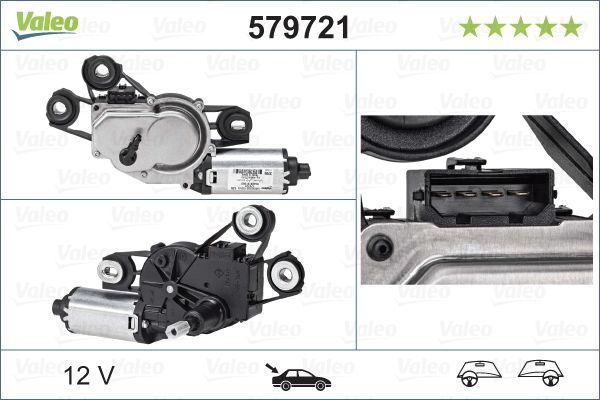 Двигун склоочисника VALEO 579721 - zapix