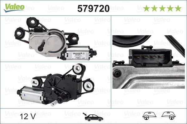 Двигун склоочисника VALEO 579720 - zapix