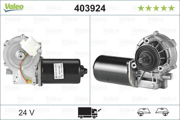 Двигун склоочисника VALEO 403924 - zapix