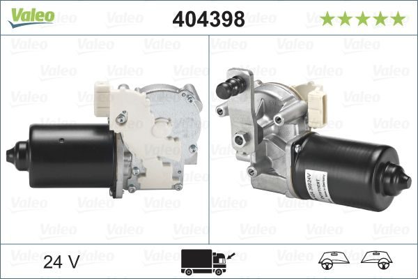 Двигун склоочисника VALEO 404398 - zapix