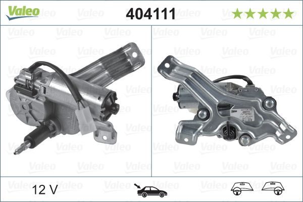 Двигун склоочисника VALEO 404111 - zapix