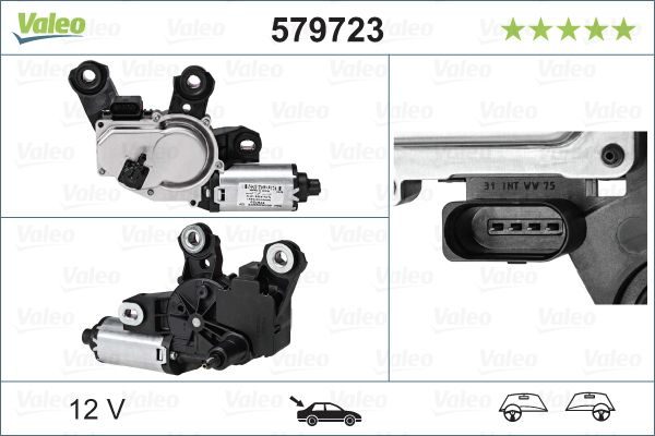 Двигун склоочисника VALEO 579723 - zapix