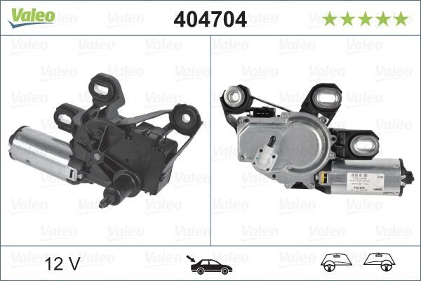 Двигун склоочисника VALEO 404704 - zapix