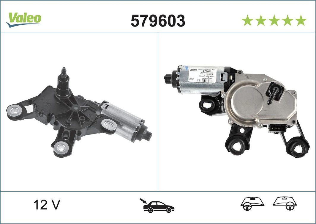 Двигун склоочисника VALEO 579603 - zapix