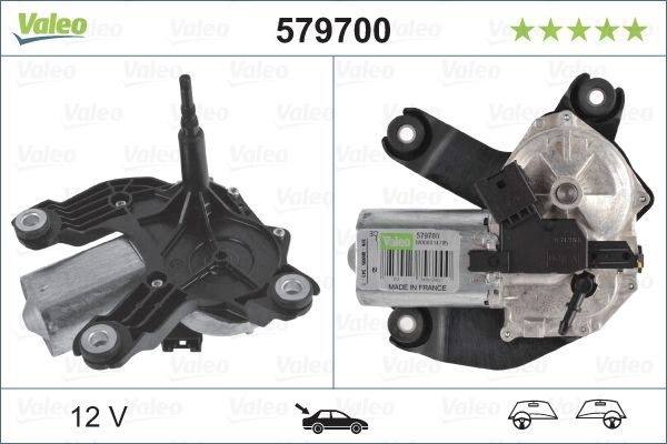 Двигун склоочисника VALEO 579700 - zapix