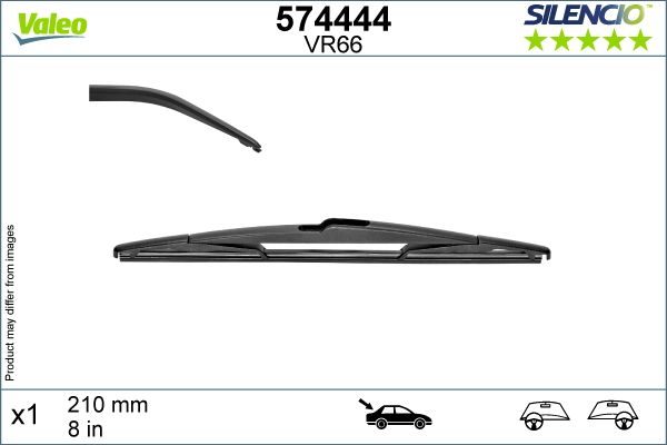 Щітка склоочисника VALEO 574444 - zapix