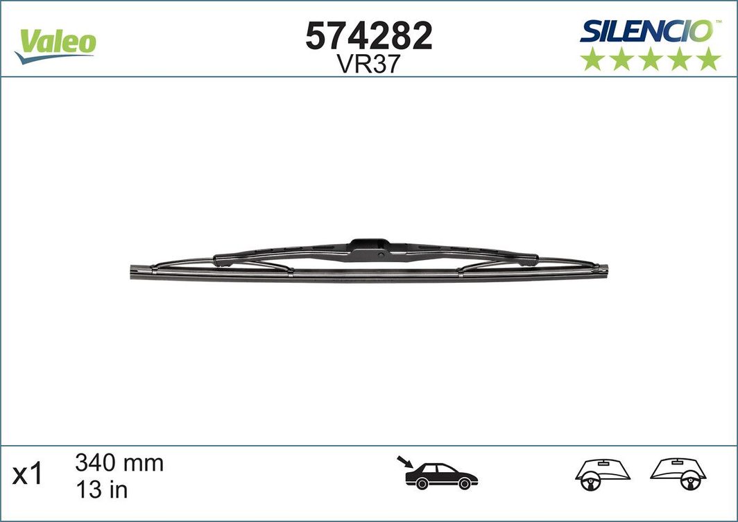 Щітка склоочисника VALEO 574282