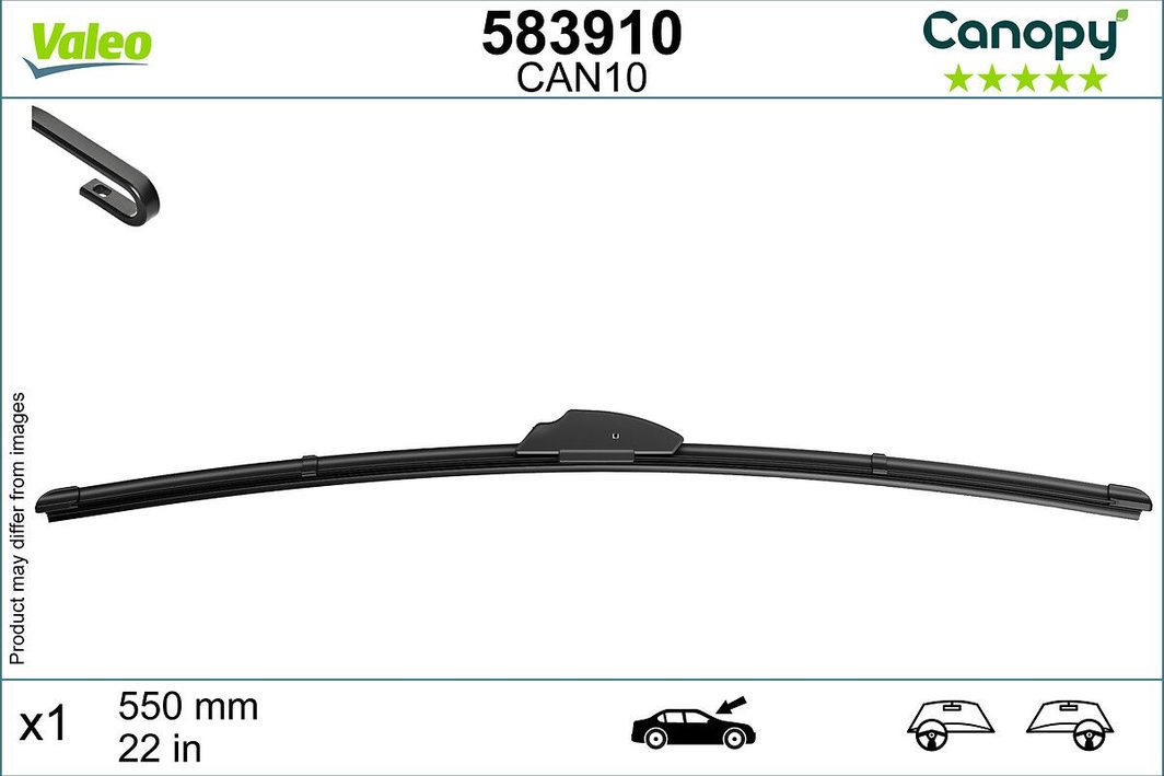 Щетка стеклоочистителя VALEO 583910