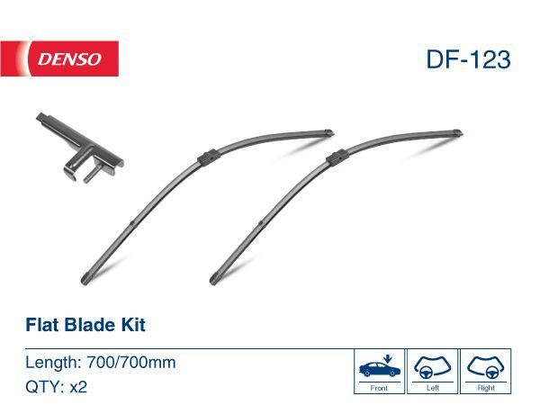 Щітка склоочисника DENSO DF123 - zapix