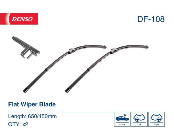 Щітка склоочисника DENSO DF108 - zapix