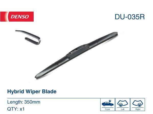 Щітка склоочисника DENSO DU035R - zapix