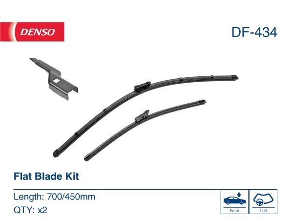 Щітка склоочисника DENSO DF434 - zapix