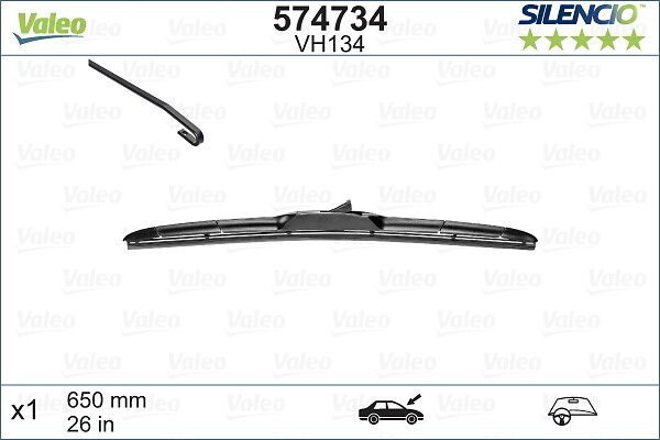 Щетка стеклоочистителя VALEO 574734