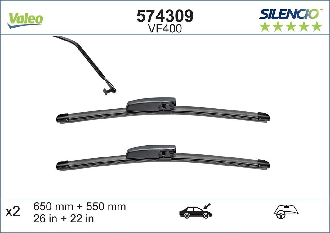 Щітка склоочисника VALEO 574309