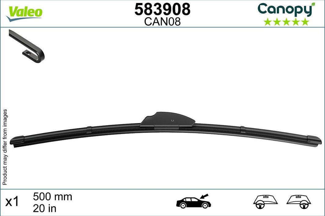 Щетка стеклоочистителя VALEO 583908