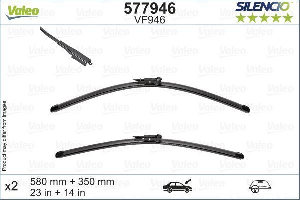 Щітка склоочисника VALEO 577946 - zapix