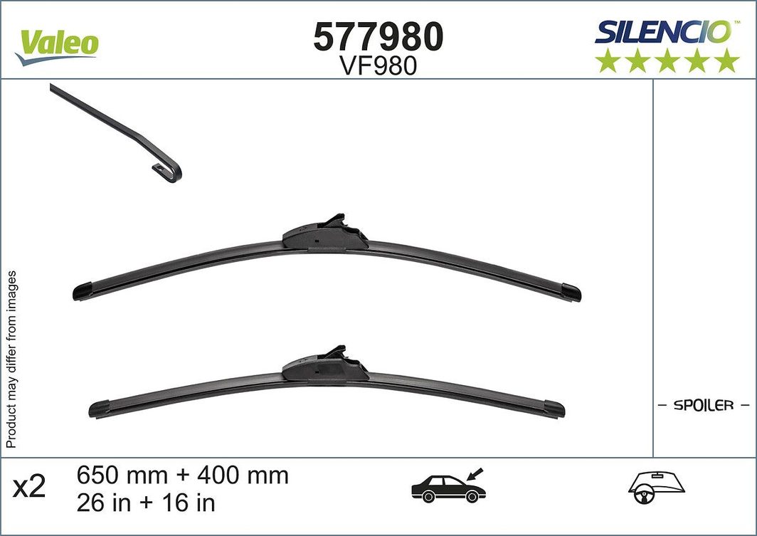 Щітка склоочисника VALEO 577980