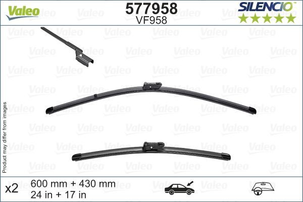 Щітка склоочисника VALEO 577958 - zapix