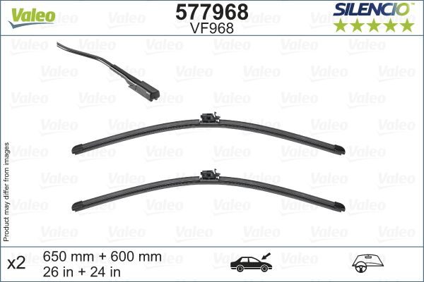 Щітка склоочисника VALEO 577968 - zapix