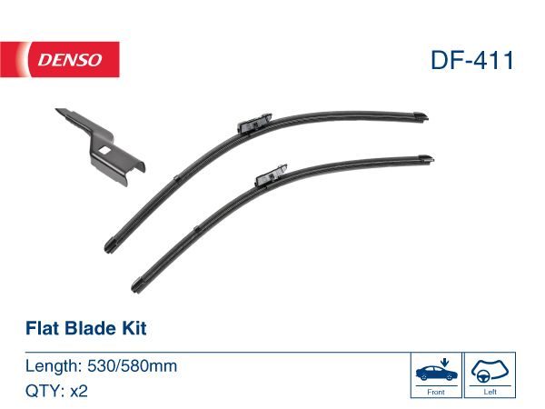 Щітка склоочисника DENSO DF411 - zapix