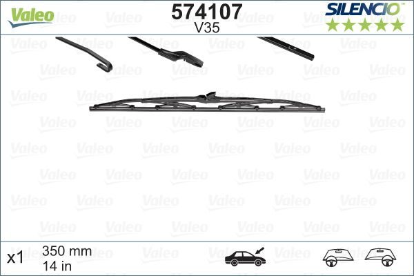 Щетка стеклоочистителя VALEO 574107