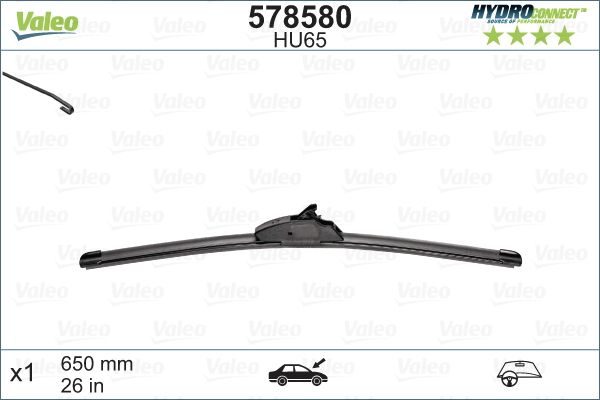 Щетка стеклоочистителя VALEO 578580