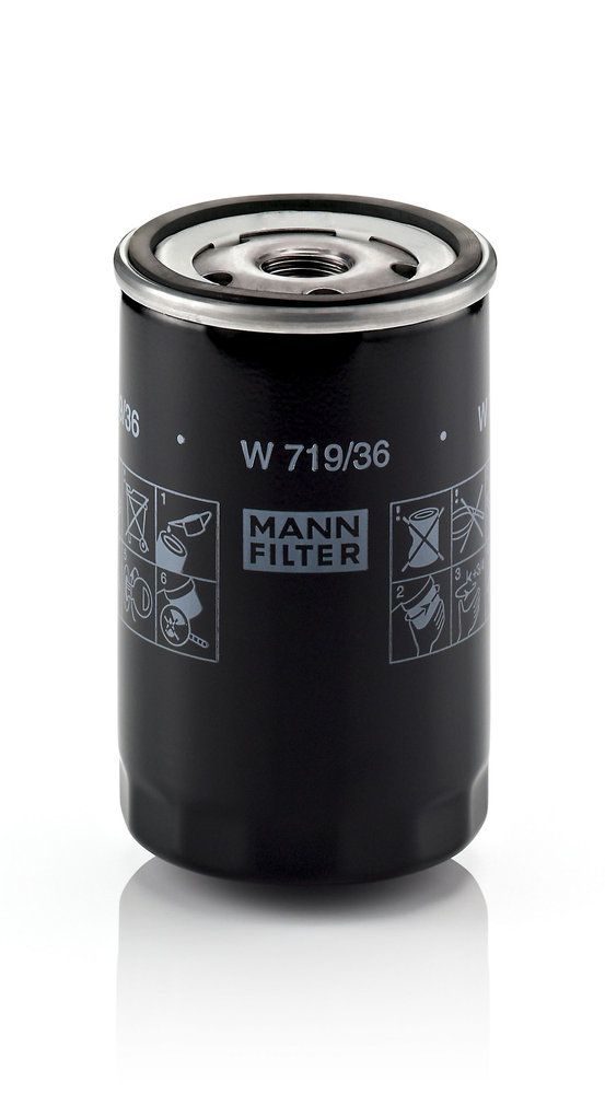 Оливний фільтр MANN-FILTER W71936 - zapix