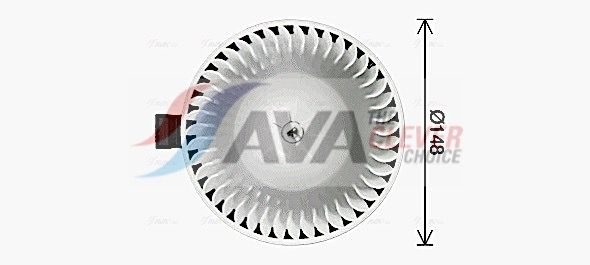 Вентилятор салону AVA QUALITY COOLING DN8474 - zapix