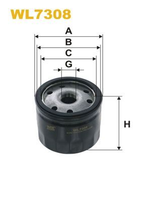 Оливний фільтр WIX FILTERS WL7308 - zapix